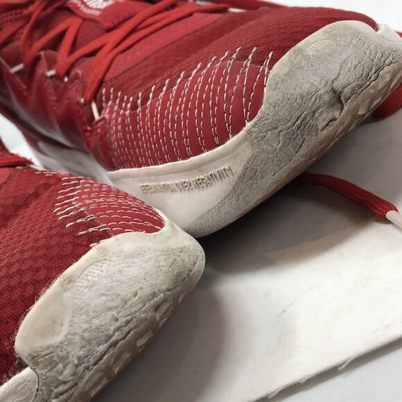 Adidas Shoes Mens 13 DON Issue 2 Red Basketball Sneakers Performance Athletic - Picture 10 of 11